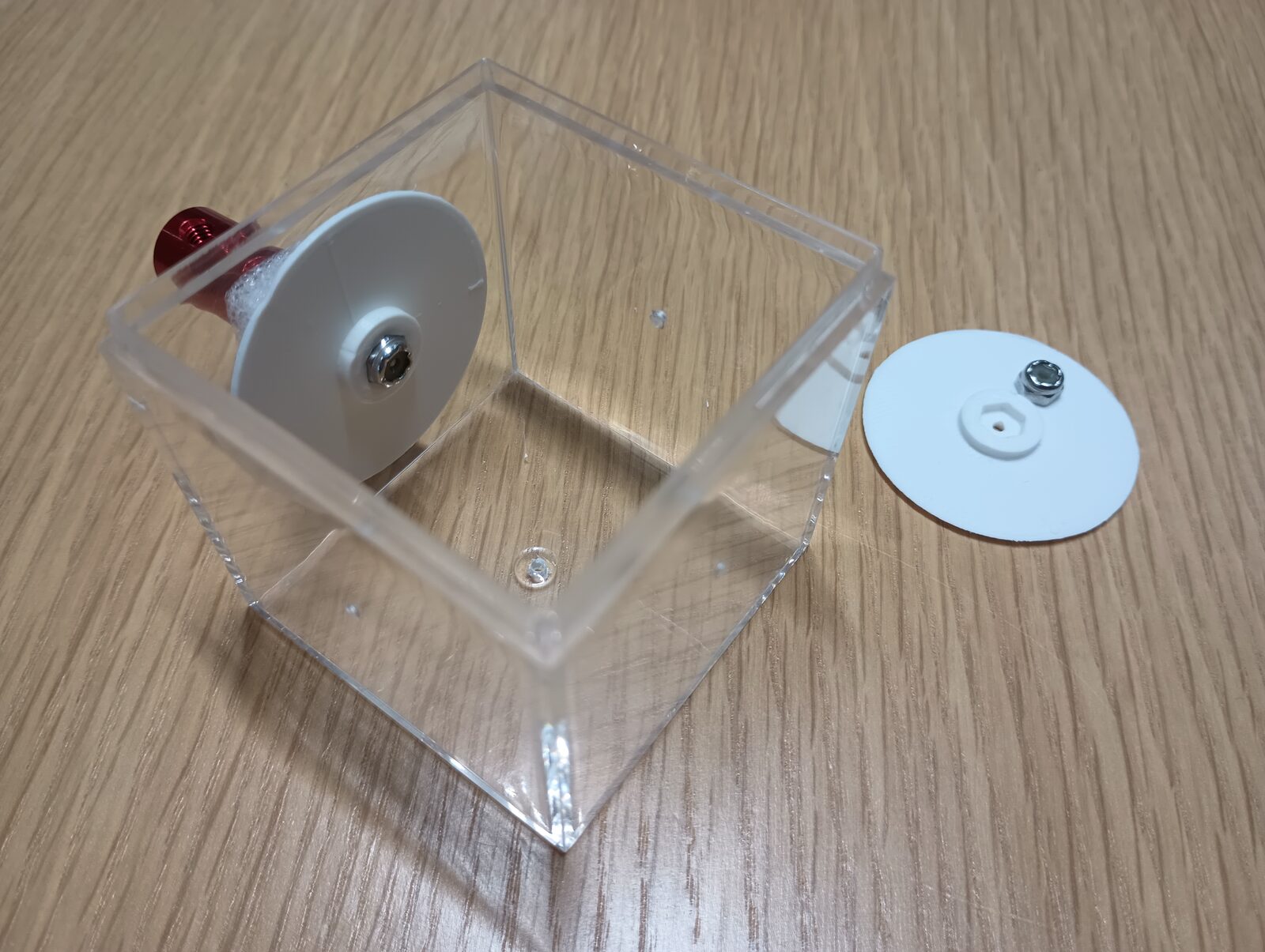 The first disk design.